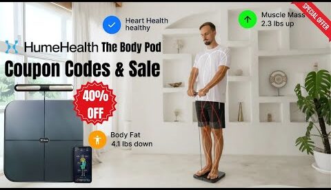 ✨Hume Health Coupon Code & Sale:🔥 Save 40% OFF on HumeHealth The Body Pod Now!