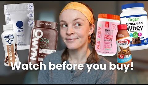 Dietitian's Protein Supplement Guide | The BEST Protein Shakes and Powders