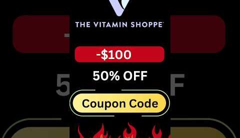Vitamin Shoppe Coupon Code 2026 (WORKING!) – Save 50% OFF Instantly!